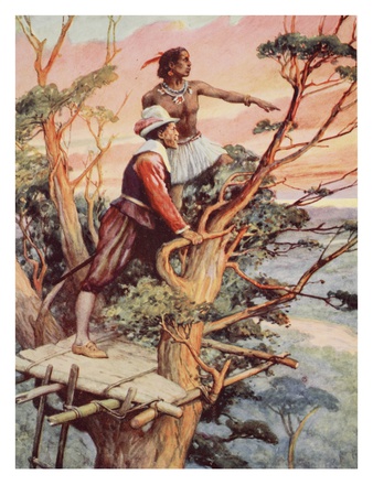The First Englishman To See The Pacific by Arthur A. Dixon Pricing Limited Edition Print image
