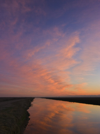 Scenic View Of Lake And Sky, Sacramento Valley, California by Images Monsoon Pricing Limited Edition Print image