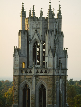 Shapard Tower Crowns All Saints Chapel In Sewanee by Stephen Alvarez Pricing Limited Edition Print image