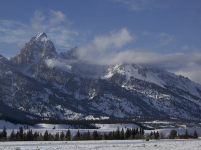 Landscape Of The Grand Teton National Park In Wyoming by Tim Laman Pricing Limited Edition Print image
