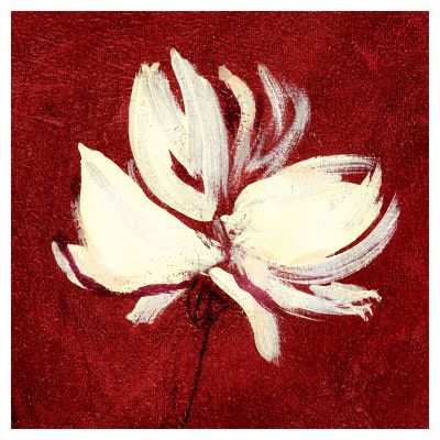 Cream On Crimson by Sarah Parker Pricing Limited Edition Print image