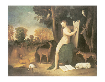 Circe And Her Lovers In A Landscape by Dosso Dossi Pricing Limited Edition Print image