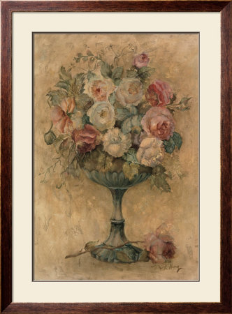 Urn Of Roses I by Marilyn Hageman Pricing Limited Edition Print image