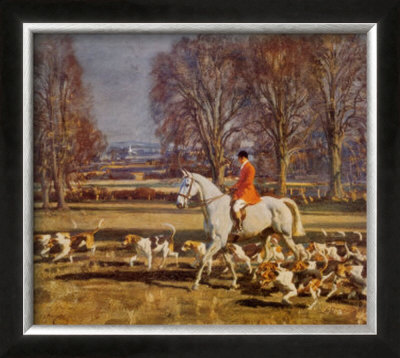November Morning by Alfred James Munnings Pricing Limited Edition Print image