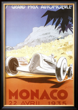 7Th Grand Prix Automobile, Monaco, 1935 by Geo Ham Pricing Limited Edition Print image