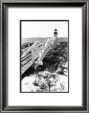 Snow At Marshall Point by Laura Denardo Pricing Limited Edition Print image