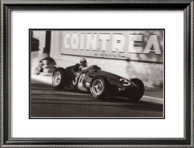 Grand Prix Of Monaco 1956 by Jesse Alexander Pricing Limited Edition Print image