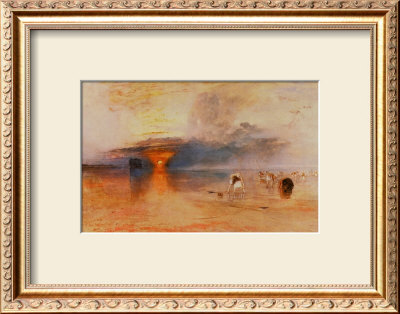 Calais Sands At Low Water by William Turner Pricing Limited Edition Print image