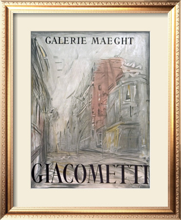 Rue D'alesia 1954 by Alberto Giacometti Pricing Limited Edition Print image