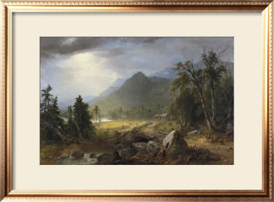 The First Harvest In The Wilderness, C.1855 by Asher B. Durand Pricing Limited Edition Print image
