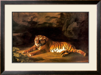 Portrait Of The Royal Tiger by George Stubbs Pricing Limited Edition Print image