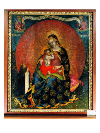 Madonna Of Humility by Gaetano Previati Pricing Limited Edition Print image