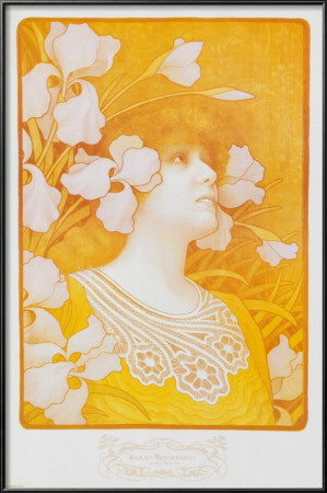 Sarah Bernhardt by Paul Berthon Pricing Limited Edition Print image
