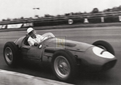 British Grand Prix At Silverstone 1956 by Alan Smith Pricing Limited Edition Print image