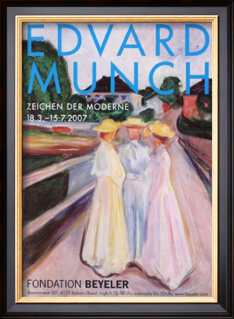 Madeban Auf Dem Pier, C.1896 by Edvard Munch Pricing Limited Edition Print image