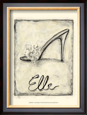 Elle: French Slipper by Chariklia Zarris Pricing Limited Edition Print image