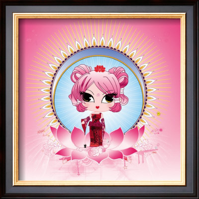 Pink Lotus by Ds Kamala Pricing Limited Edition Print image