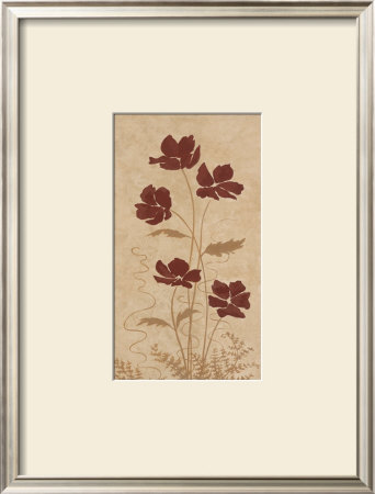 Wildflower Silhouette I by Viv Bowles Pricing Limited Edition Print image