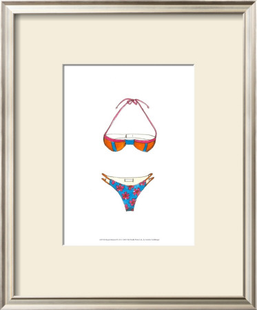 Beach Bikini Iii by Jennifer Goldberger Pricing Limited Edition Print image