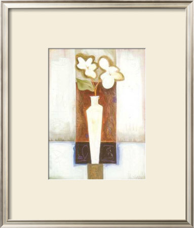 Study In White I by Heinz Voss Pricing Limited Edition Print image