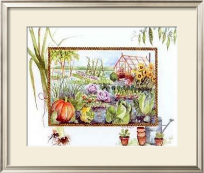 Vegetable Garden by Alie Kruse-Kolk Pricing Limited Edition Print image