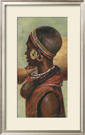 African Iii by Joaquin Moragues Pricing Limited Edition Print image