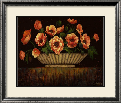 Elegant Poppies by Jillian Jeffrey Pricing Limited Edition Print image