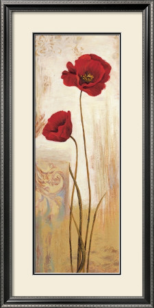Panneau Coquelicots by Nathalie Besson Pricing Limited Edition Print image