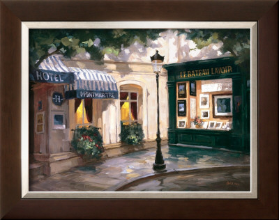A Quiet Corner, Paris by George Botich Pricing Limited Edition Print image