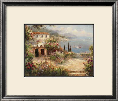 Mediterranean Villa by Peter Bell Pricing Limited Edition Print image