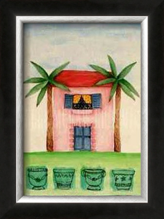 Provence House With Urns by Sabine Kaloustian Pricing Limited Edition Print image