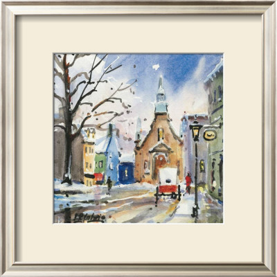 Eglise Bonssecours by Jean-Roch Labrie Pricing Limited Edition Print image