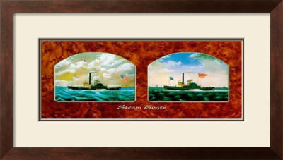 Steam Boats Iv by Gallery Portland Pricing Limited Edition Print image