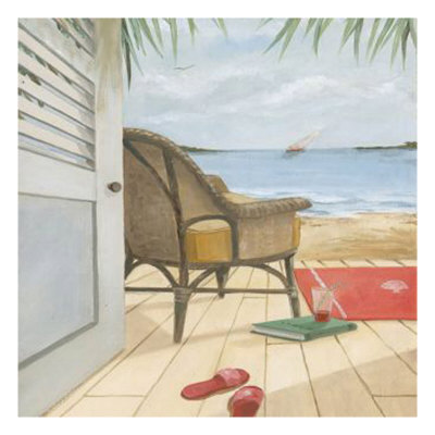 Beach Retreat Square I by Julia Hawkins Pricing Limited Edition Print image