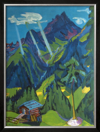 Bundner Lands by Ernst Ludwig Kirchner Pricing Limited Edition Print image