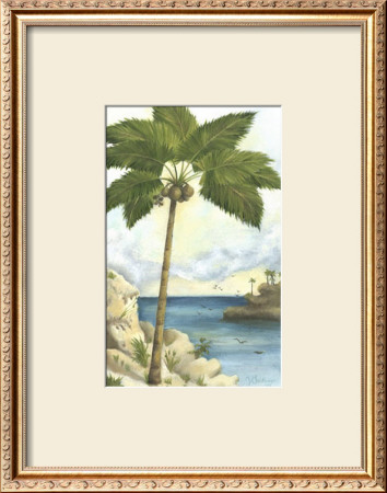 Tropical Interlude Ii by Jennifer Goldberger Pricing Limited Edition Print image