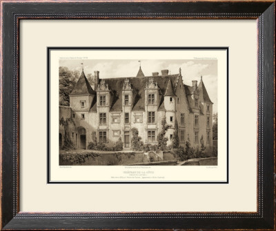 Petite Sepia Chateaux Iii by Victor Petit Pricing Limited Edition Print image