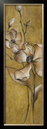 Translucent Magnolias On Gold by Lanie Loreth Pricing Limited Edition Print image