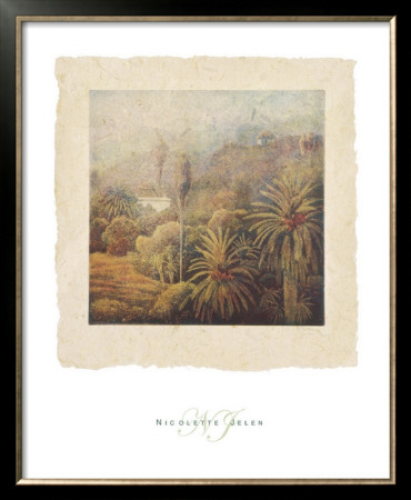 Garden Palms I by Nicolette Jelen Pricing Limited Edition Print image
