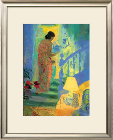 L'escalier by Nancy Delouis Pricing Limited Edition Print image