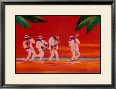 Salsa At Sundown by Gerry Baptist Pricing Limited Edition Print image