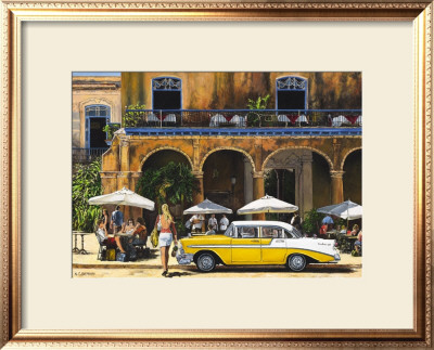 Cafe Cuba by Klaus Dietrich Pricing Limited Edition Print image