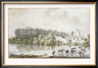 The Ford by Nicolaes Berchem Pricing Limited Edition Print image