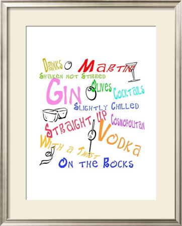 Happy Hour Cocktails by Bradly Bowden Pricing Limited Edition Print image