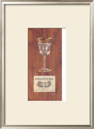 Verre Chateauneuf-Du-Pape by Pascal Cessou Pricing Limited Edition Print image