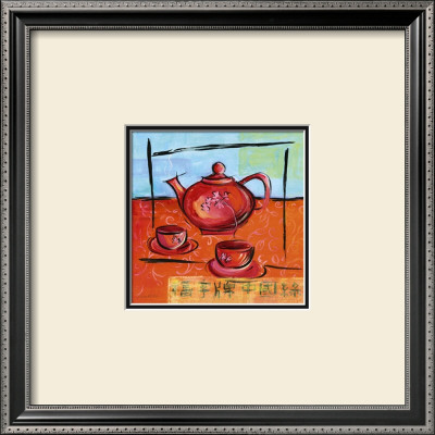 Asian Tea Set Ii by Jennifer Sosik Pricing Limited Edition Print image