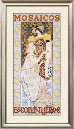 Mosaicos Escofet, Tejera Y by Alexandre De Riquer Pricing Limited Edition Print image