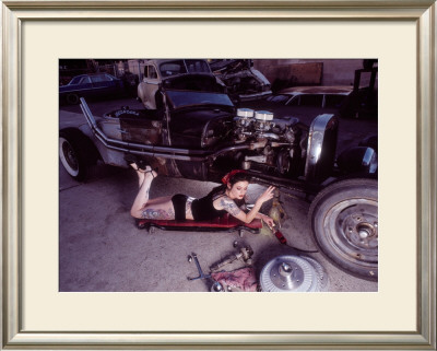 Pin-Up Girl: Street Rod Creeper Doll by David Perry Pricing Limited Edition Print image