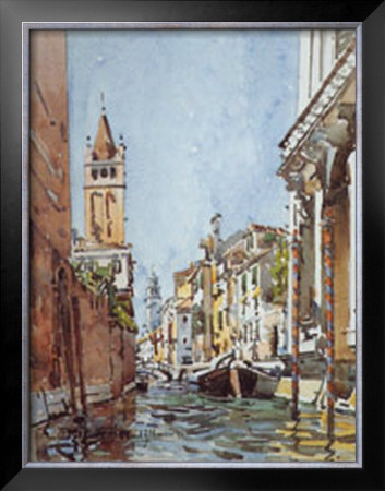Rio Di San Barnaba by Edward Darley Boit Pricing Limited Edition Print image