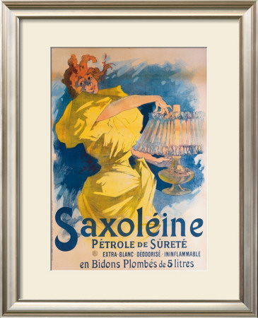 Saxoleine Petrole De Surete by Jules Cheret Pricing Limited Edition Print image